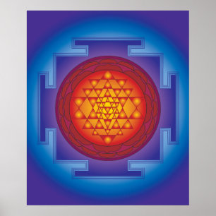 11 SRI YANTRA FLAMMAR POSTER