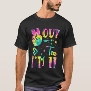 11 Tie Dye Birthday T Shirt