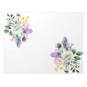 11-tums x 8,5-tums Anteckningsblock - 40 sidor