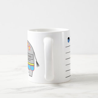 11 uns. kaffekoppelefanten "minns mig ", kaffemugg