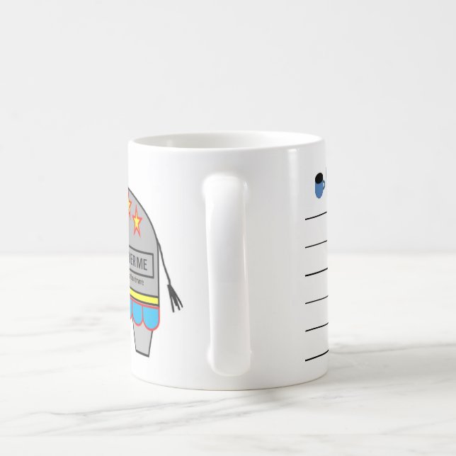 11 uns. kaffekoppelefanten "minns mig ", kaffemugg (Handtag)