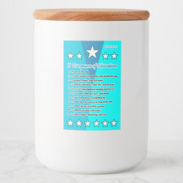 11 Utbildningsändamål Mat Etikett