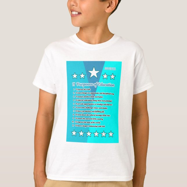 11 Utbildningsändamål T Shirt (Framsida)