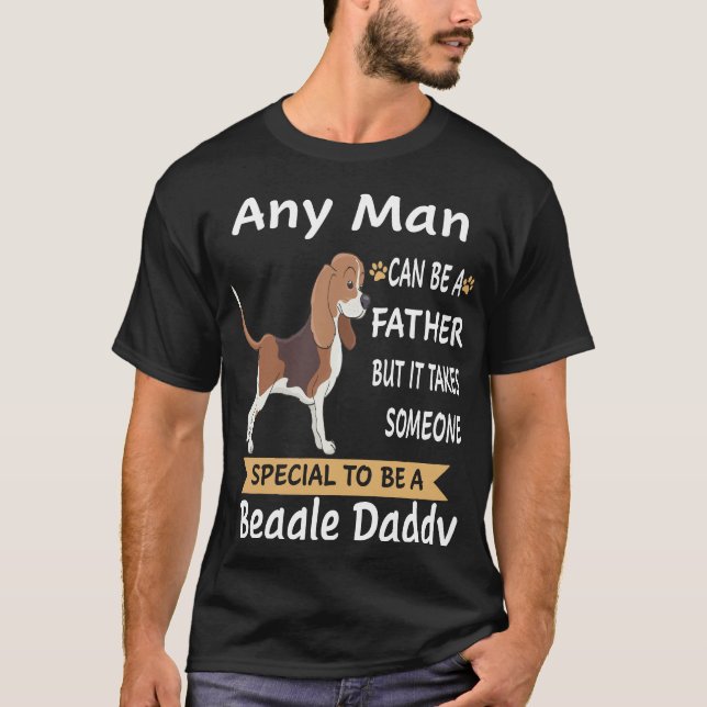 11 Vilken beagle pappa. T Shirt (Framsida)