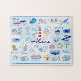 11 X14 Puzzle (252 delar) " ABC's of Hope Town Pussel