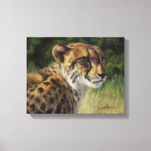 11" x 14" Cheetahkanvastryck Canvastryck