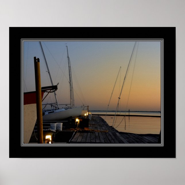 11 x 14 storlekt utskrift av Chandlers landning i  Poster (Framsidan)