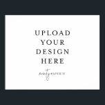 11 x 14-tumsskärm Poster - liggande<br><div class="desc">Anpassa kortet i Mallen. När du är klar med redigeringen hämtar du filen i JPG-format (glöm inte att aktivera utfallsalternativet). Ladda upp designen här genom att klicka på den blå "Anpassa"-knappen.</div>