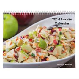 11 x 17 två-sida foodiekalender 2014 kalender