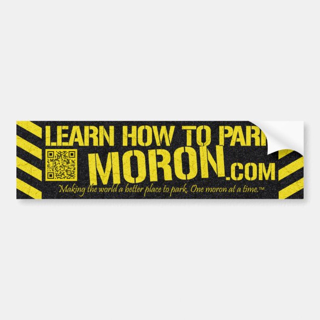 11" x 3" LHTPM Bumper Sticker Bildekal (Framsidan)