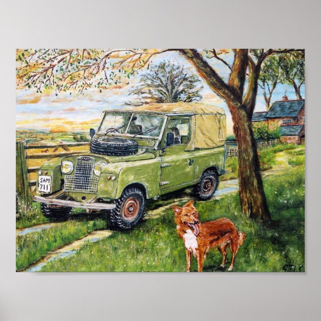 11" x 8,5" "FARM" Poster (Framsidan)