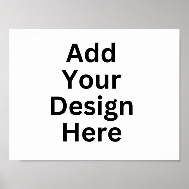 11 x 8,5 i anpassningsbar poster (Framsidan)