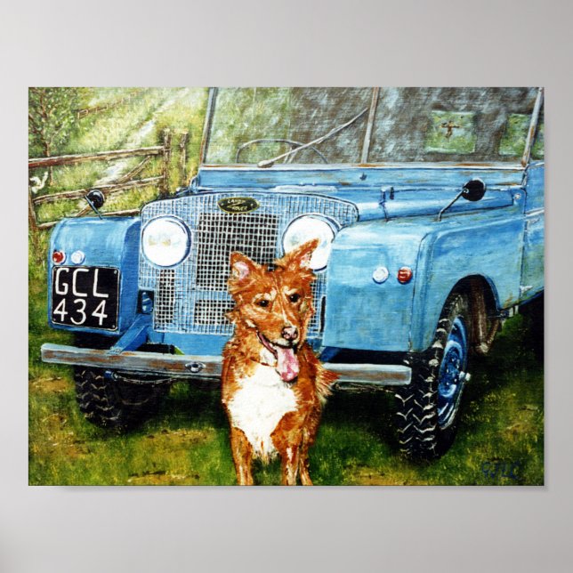 11" x 8,5" Poster "JORDBRUKARENS VÄNNER" (Framsidan)