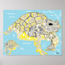 11 x 8,5 tum, Poster Pappra (projektionsyta)Havssk
