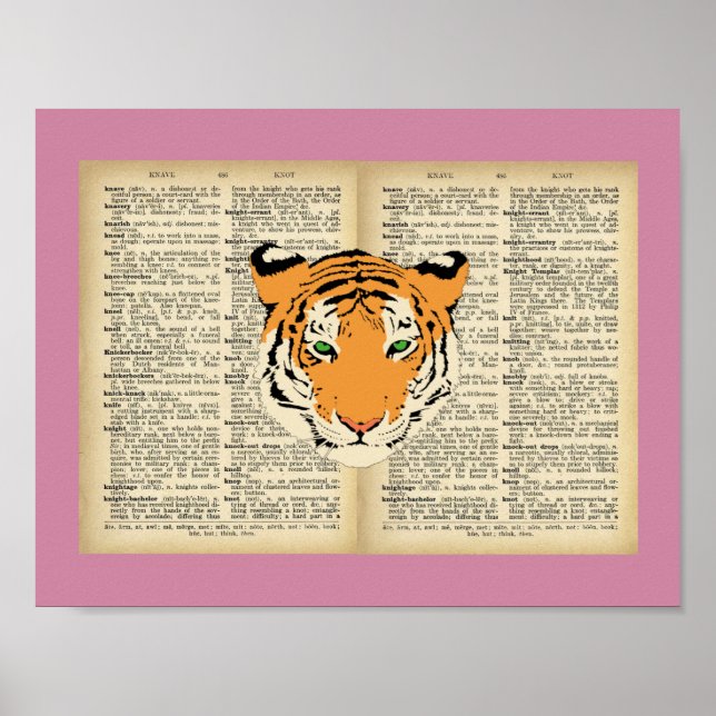 11 x 8,5 tum, Poster (Ttigerdesign och Vintage) (Framsidan)