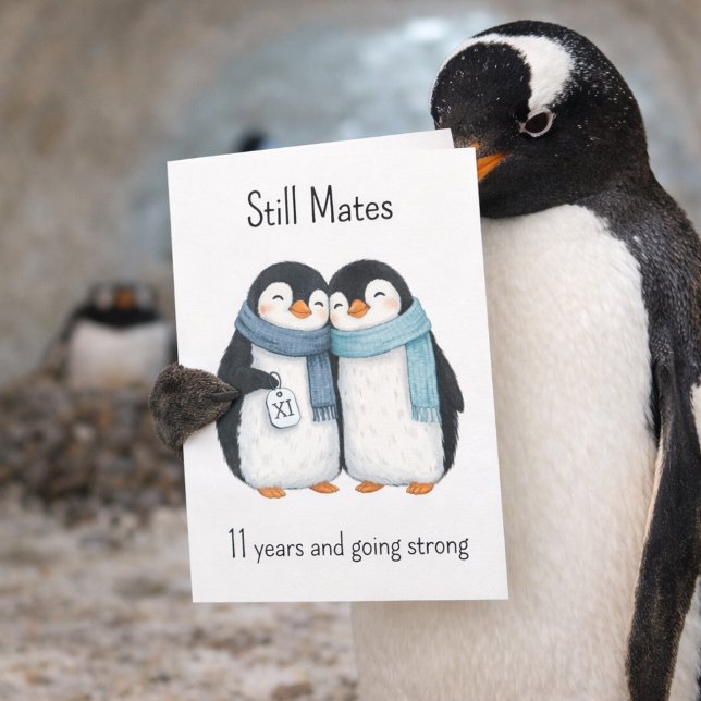 11 Years still mates aath anniversary Kort (Skapare uppladdad)