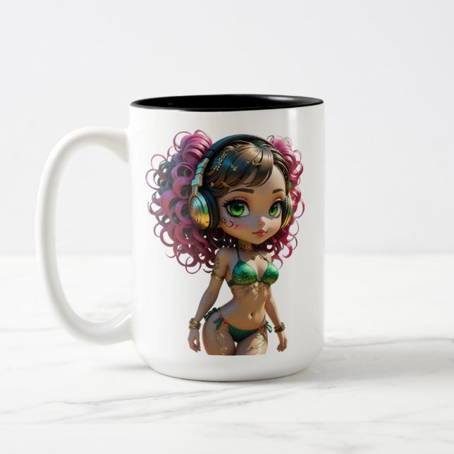 11A Dollz från: Svace - Series 01 Två-Tonad Mugg (Vänster)
