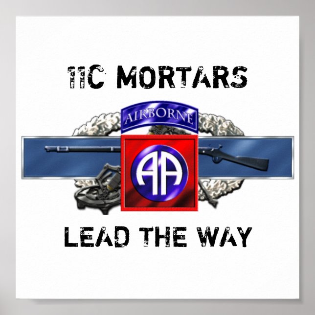 11C 82nd Airborne Division Poster (Framsidan)