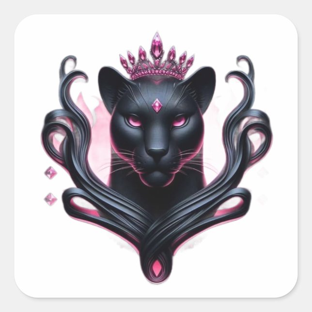 11eleven fyrkantigt klistermärke (Framsida)