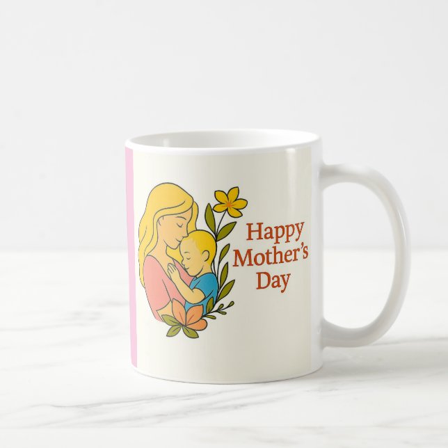 11oz Mors Dags-mugg Kaffemugg (Höger)