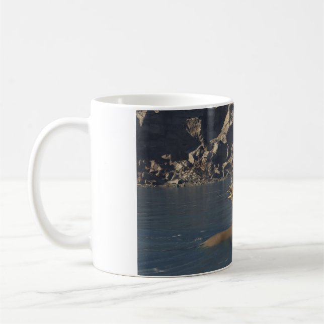 11oz mug with "Cariboo Crossing" image Kaffemugg (Vänster)