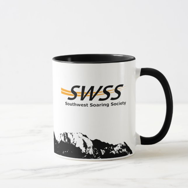 11oz: Sydvästra Soaring Society & SWR Mugg V2 (Höger)
