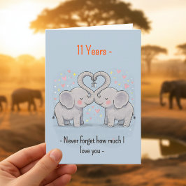 11th anniversary Elephants never forget Kort