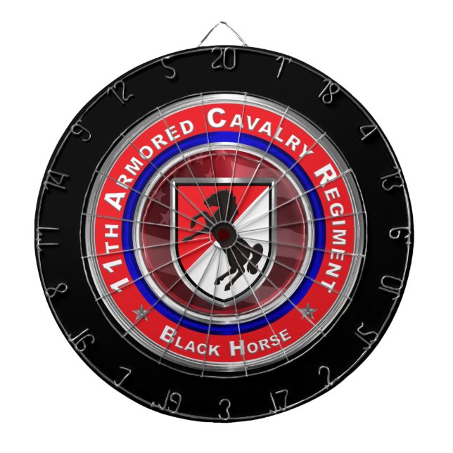 11th Armored Cavalry ACR Darttavla (Framsidan)