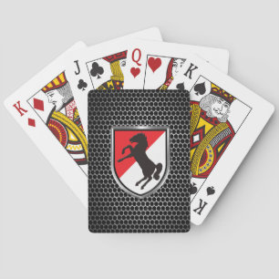 11th Armored Cavalry Regiment ’Black Horse’ Playi Casinokort