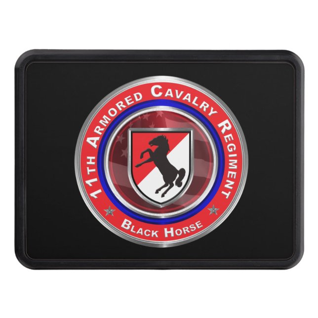 11th Armored Cavalry Regiment Fantastisk Design Dragkroksskydd (Framsidan)