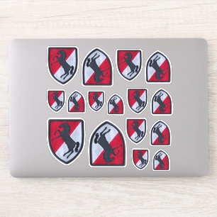 11th Armored Cavalry Regiment Fort Meade-kontur Klistermärken