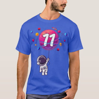 11th Birthday 11 Years Old Birthday Boy Gift Astro T Shirt