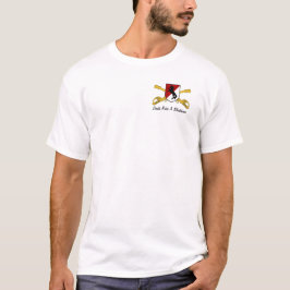 11th Blackhorse skisserar utslagsplatsen T-shirt
