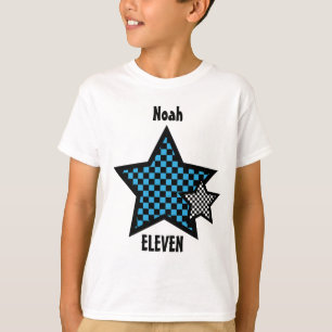 11th Födelsedagpojken KONTROLLERADE T-shirt