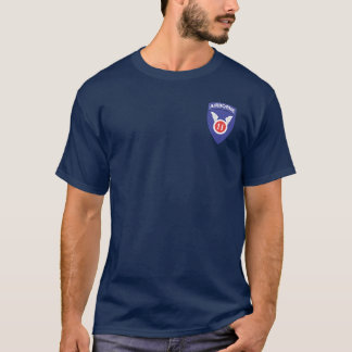 11th Luftburet + 511. DUI/Para påskyndar T-tröja T-shirt