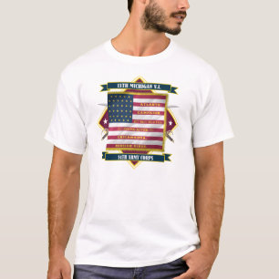 11th Michigan volontärinfanteri T-shirt