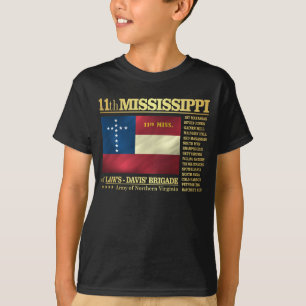 11th Mississippi infanteri (BA2) Tee Shirt