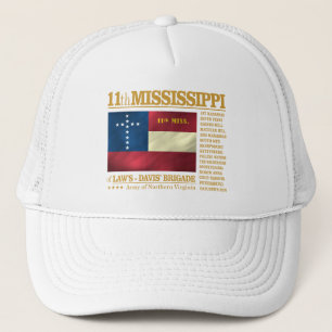 11th Mississippi infanteri (BA2) Truckerkeps