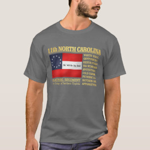 11th North Carolina infanteri (BA2) Tee Shirt
