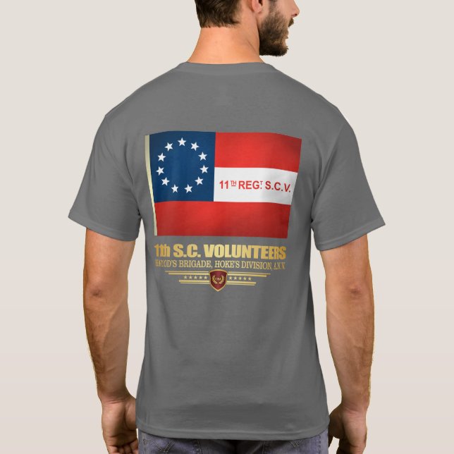11th South Carolina Volunteer Infantry Tee (Baksida)