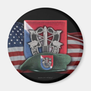 11th speciella styrkor exponerar den Fort Bragg Magnet