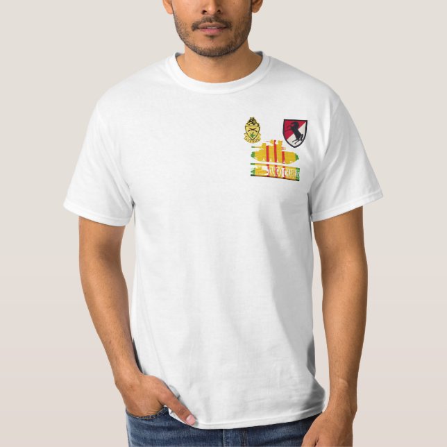 11th TangoCharlie för ACR M551 Sheridan skjorta Tee Shirt (Framsida)