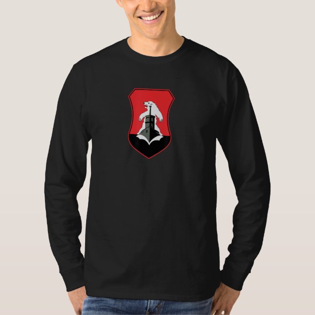11th U Boat Flotilla 3 T Shirt (Framsida)