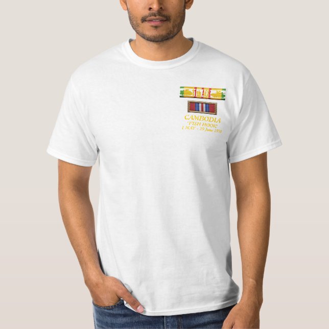 11th Valorous enhetsutmärkelse för ACR - Cambodja Tee Shirt (Framsida)