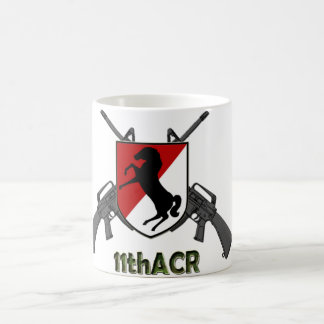 11thacr korsad gevärmugg kaffemugg
