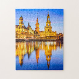 11x14 Photo Puzzle med Gift Box Dresden Pussel