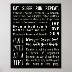 11x14 Poster med körningsinspiration