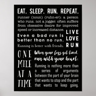 11x14 Poster med körningsinspiration