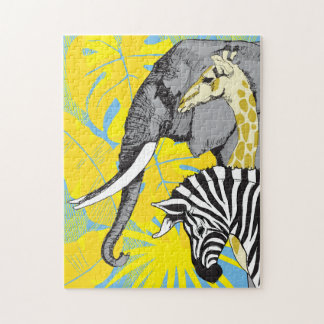 11x14 Safari Puzzle för färgblinda Pussel