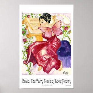 11x17 Erato Fairy Muse Poster